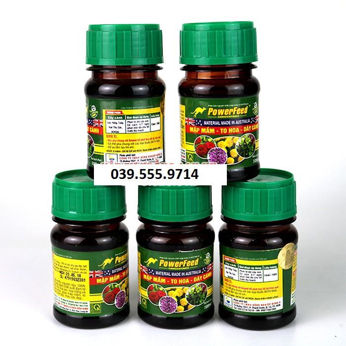 Phân cá Hữu cơ PowerFeed - Mập mầm, to hoa, dày cánh