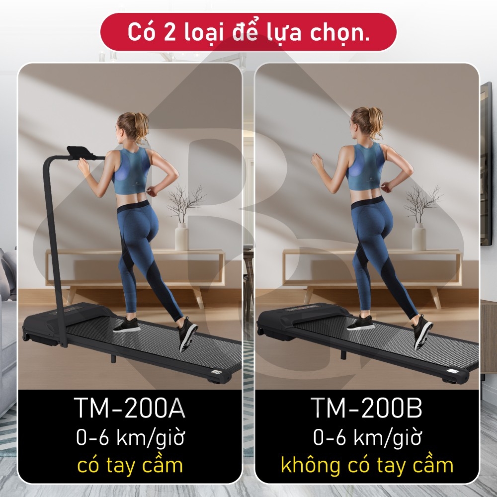 BG Máy Chạy Bộ Điện Gia Đình Nhỏ Gọn Màn Hình Điện Tử Có Điều Khiển Remote Từ Xa