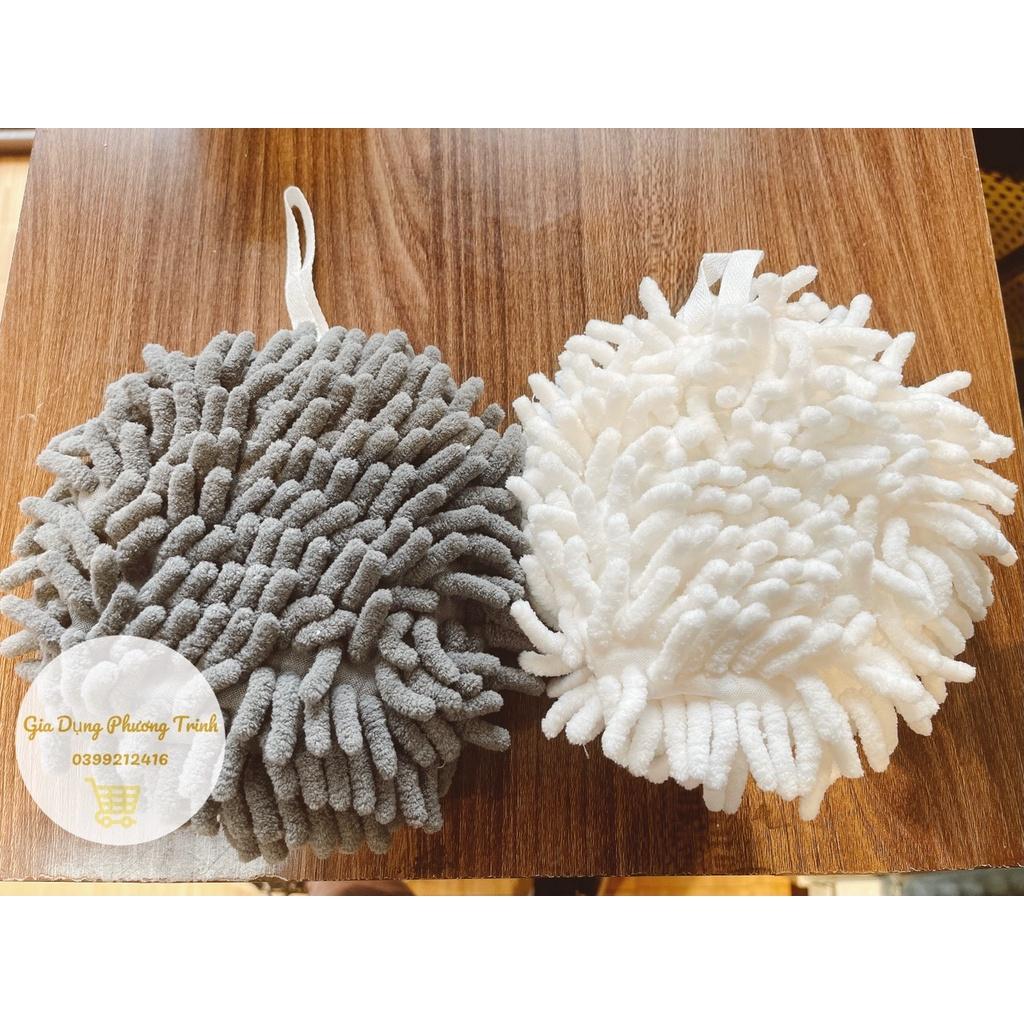 Khăn lau tay san hô -nhà bếp - Bông lau tay -siêu thấm hút tốt nhanh khô nhỏ gọn đẹp mắt treo tường