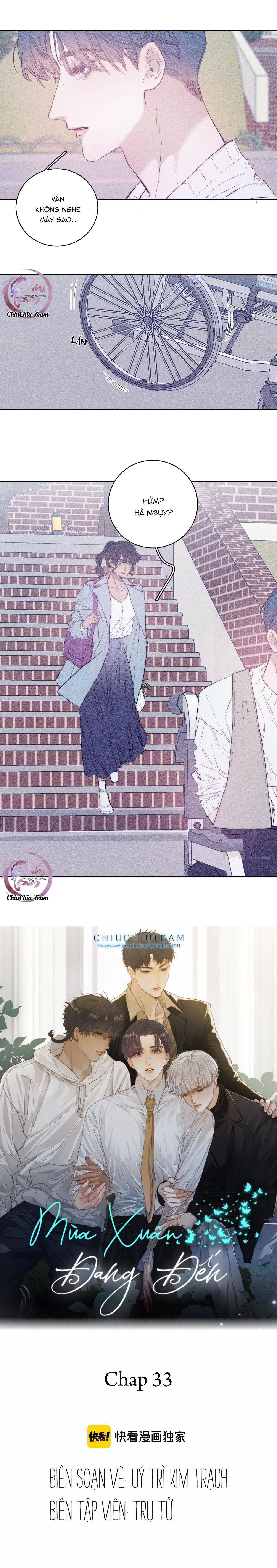 mùa xuân đang đến chapter 33 1