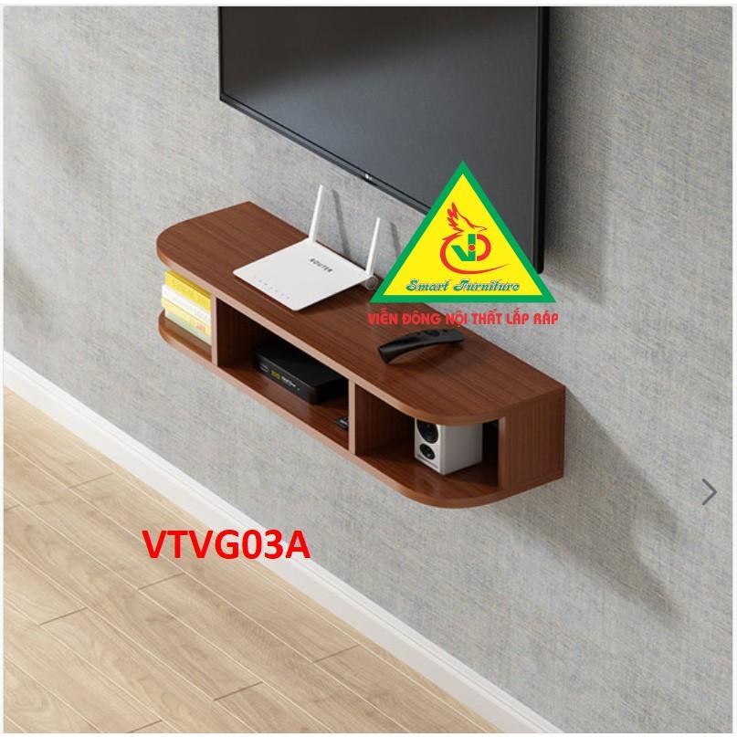 Kệ Ti Vi Treo Tường Trang Trí VTVG03A - Nội Thất Lắp Ráp