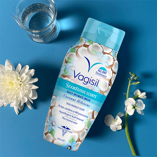 Dung dịch vệ sinh phụ nữ Vagisil Scentsitive Scents Daily Intimate Wash (240ml/354ml)- Hàng chính hãng