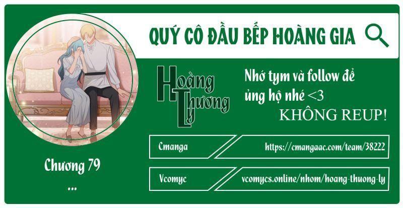 quý cô đầu bếp hoàng gia chapter 79 1