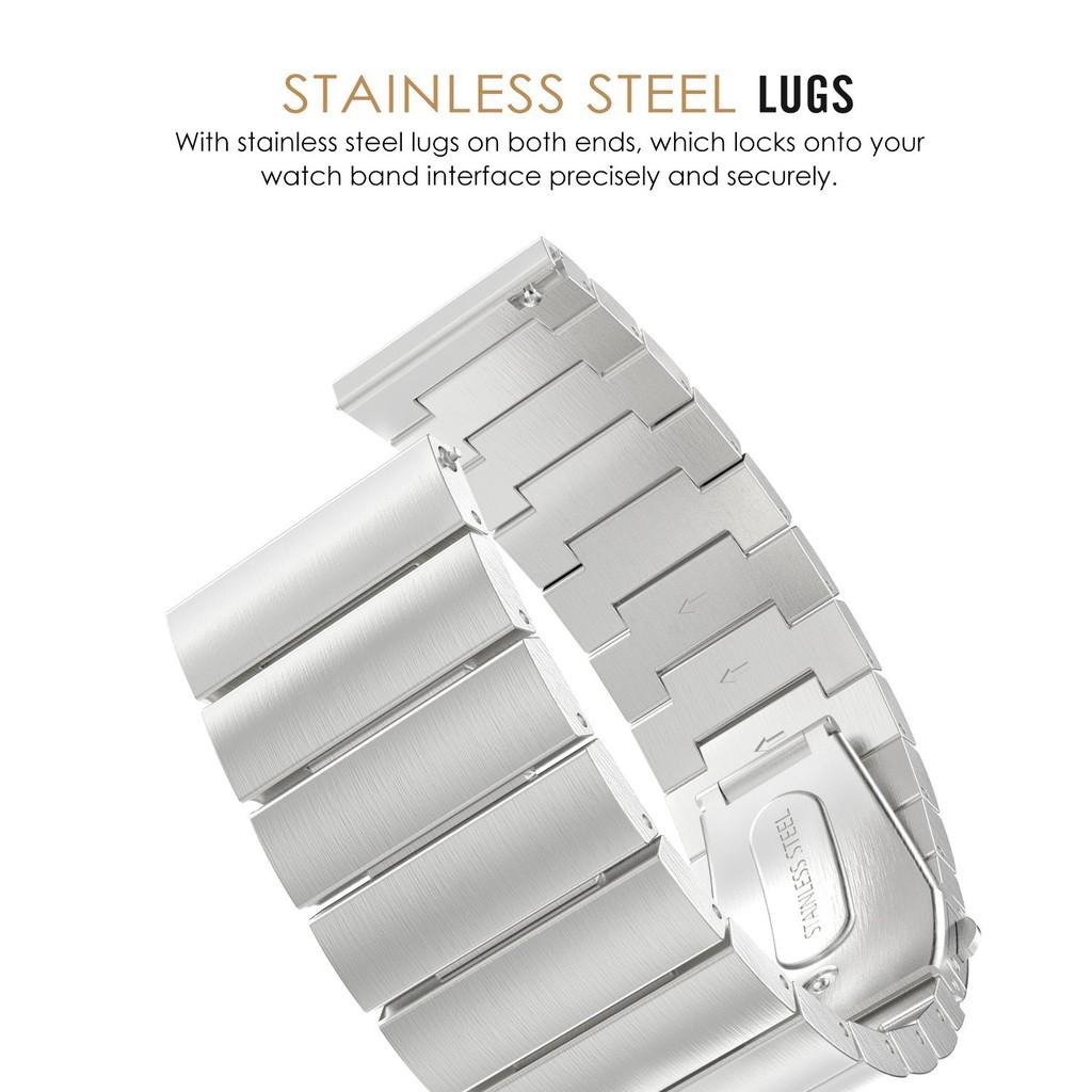 Dây đeo bằng thép không gỉ dành cho đồng hồ thông minh Huami Amazfit Stratos Sports Watch 2