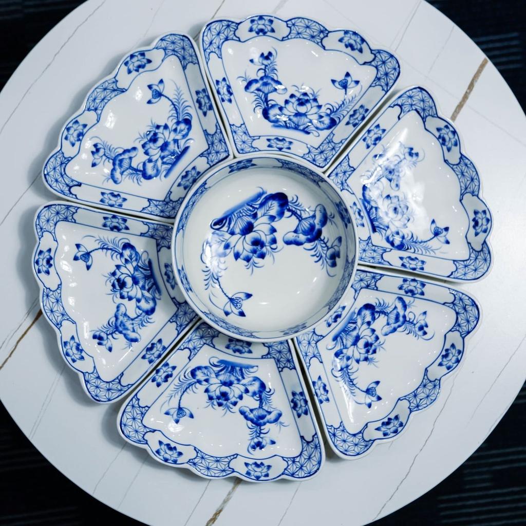 Bộ Hoa Mặt Trời - Bộ Thờ Cúng 15 Sản Phẩm - Sen Xanh
