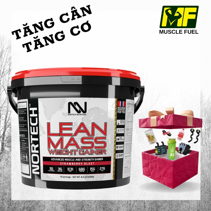 Nortech Lean Mass Weight Gainer – Tăng Cân Và Tăng Cơ, 15 liều dùng