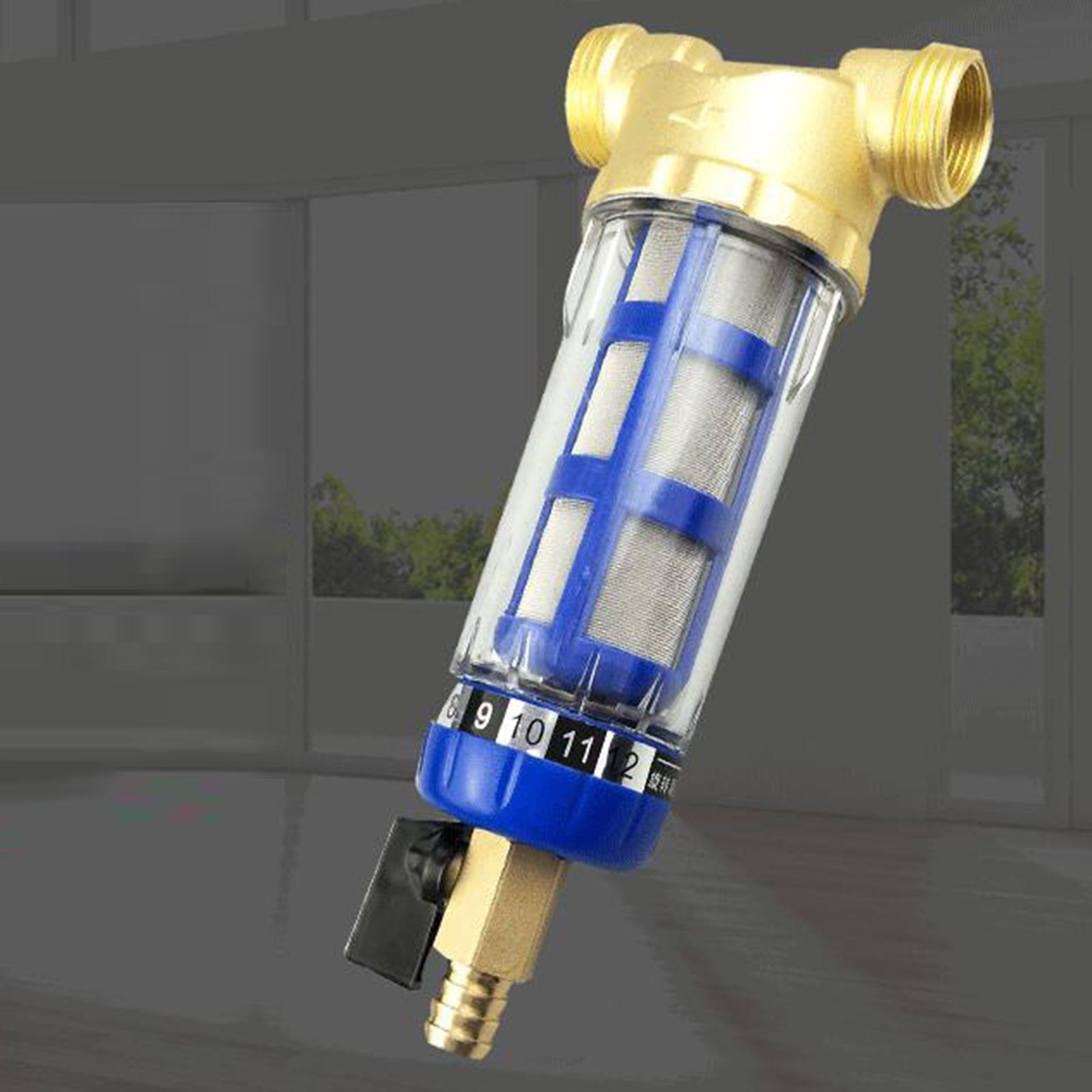 Household Mesh Down Water Filter System Sediment Water Filter 1/2inch