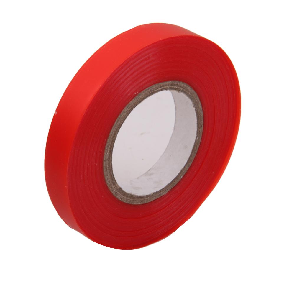 10 Rolls Red Sturdy Stretch Tie Tape 82ft Plant Garden In/Outdoor Decor