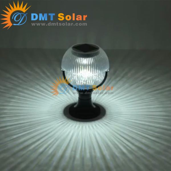 Đèn trụ cổng tròn năng lượng mặt trời DMT-TC51