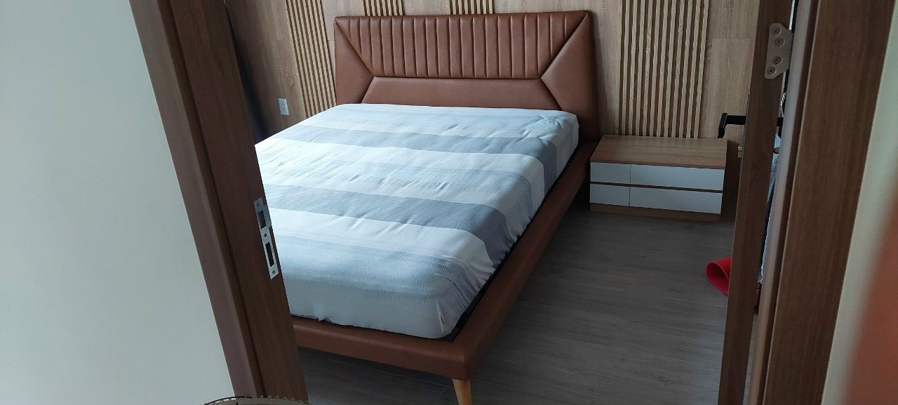 Giường ngủ bọc nệm cao cấp Juno Sofa hiện đại