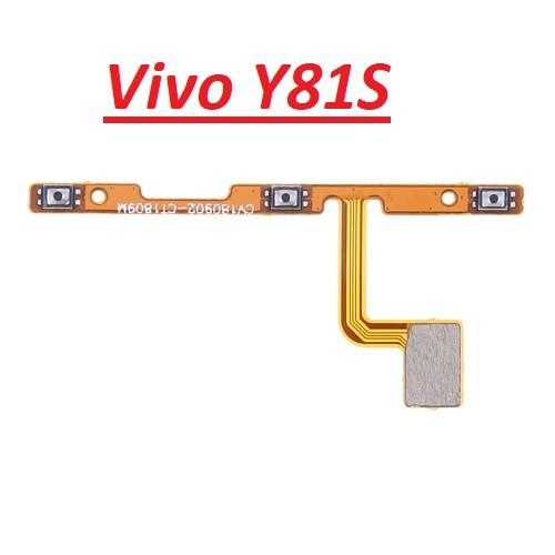 Mạch Nút Nguồn Cho Vivo Y81s Dây Cáp Nút Nguồn, Tăng Giảm Âm Lượng Linh Kiện Thay Thế