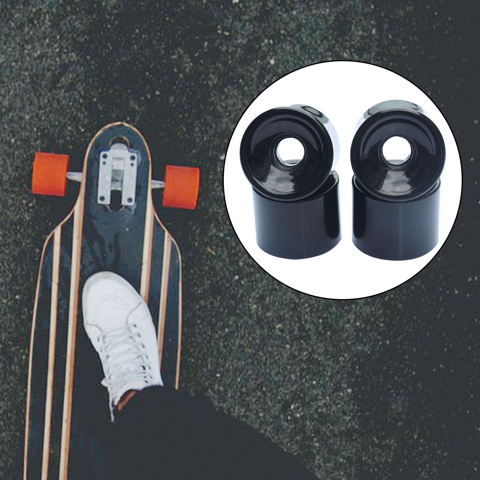 4x PU Skateboard Wheels Replacement Longboard Wheel Roller Casing