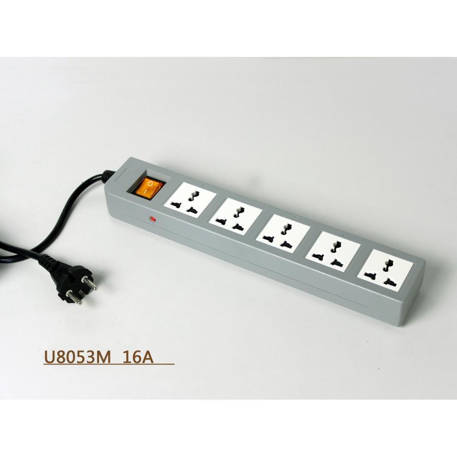 Ổ cắm nối dài DoBo U805  5 ổ cắm  16A 3 Mét