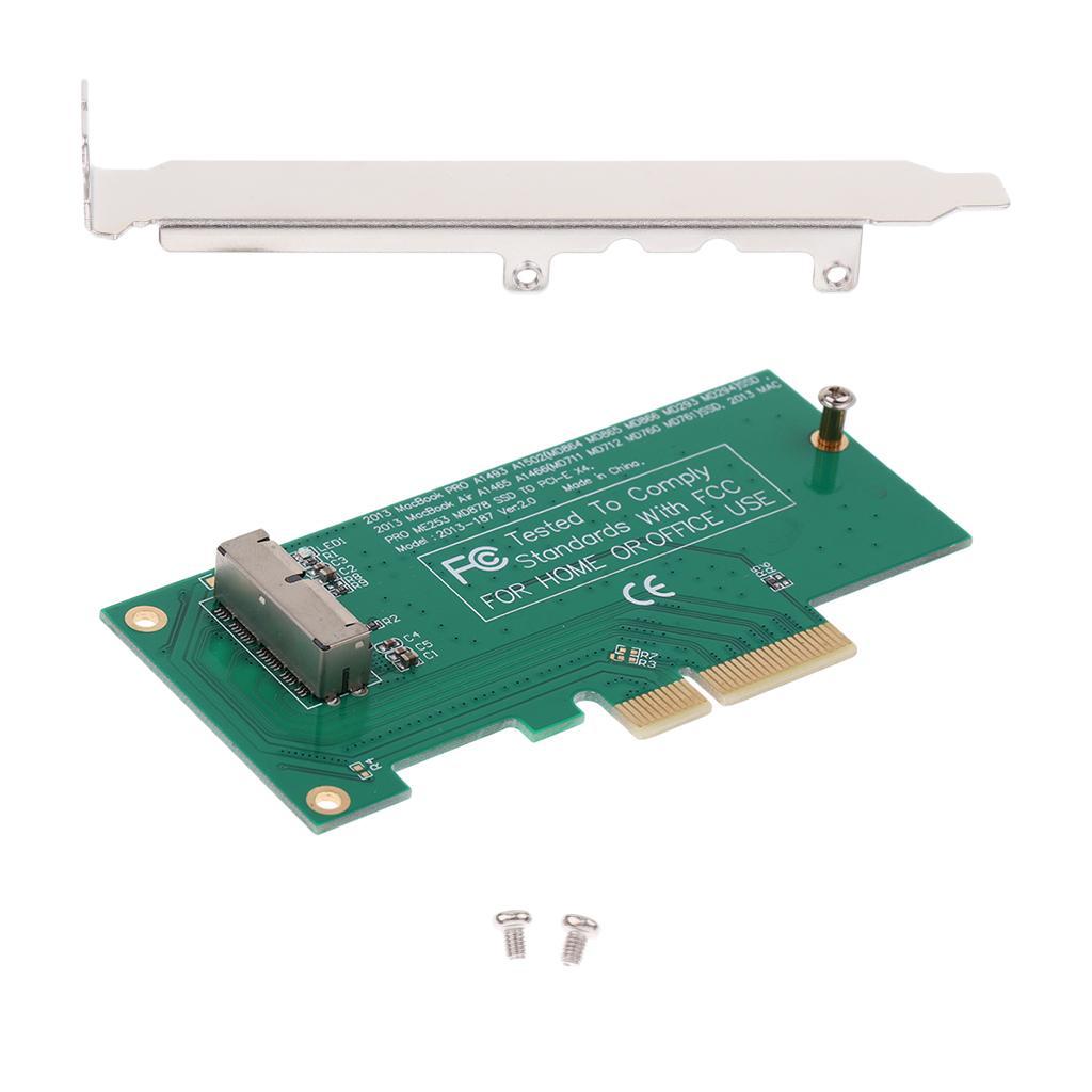 SSD -E 4X Adapter for 2013-2015 Air A1465 A1466 Pro A1502