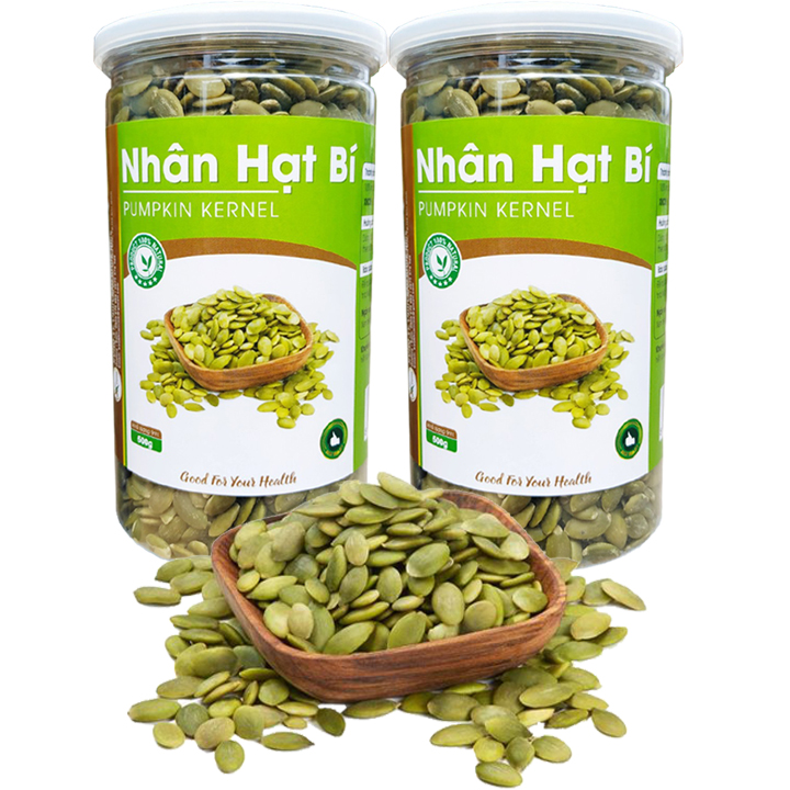 [COMBO 2 HŨ] NHÂN HẠT BÍ XANH HIỆU SK FOOD - MỖI HŨ 400G