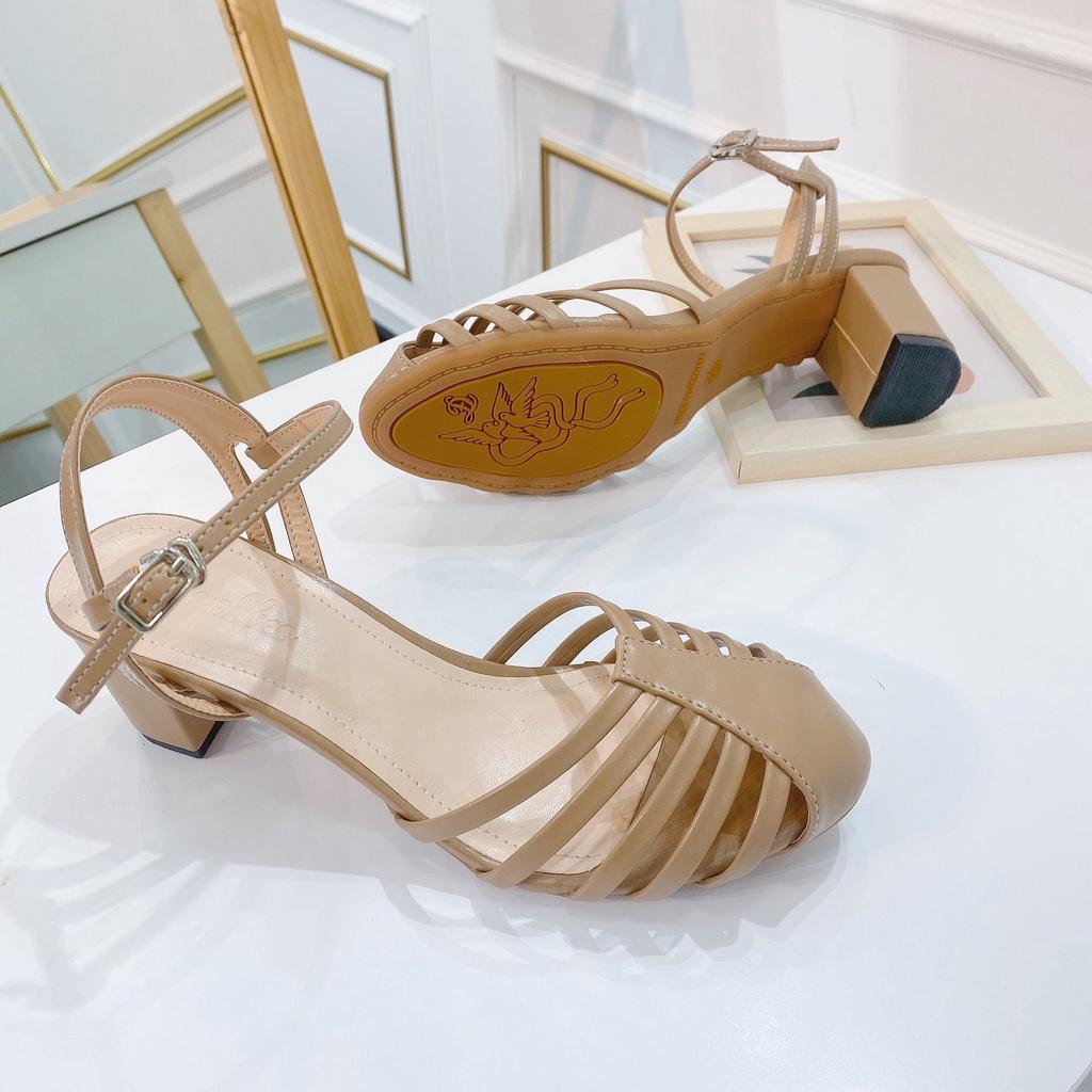 Sandal Dây Mũi tròn nhẹ nhàng, thanh lịch