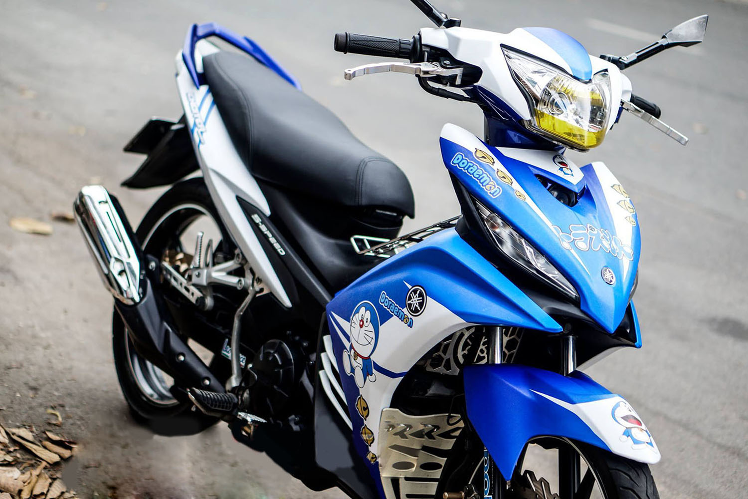 Tem trùm Exciter 135 Doraemon