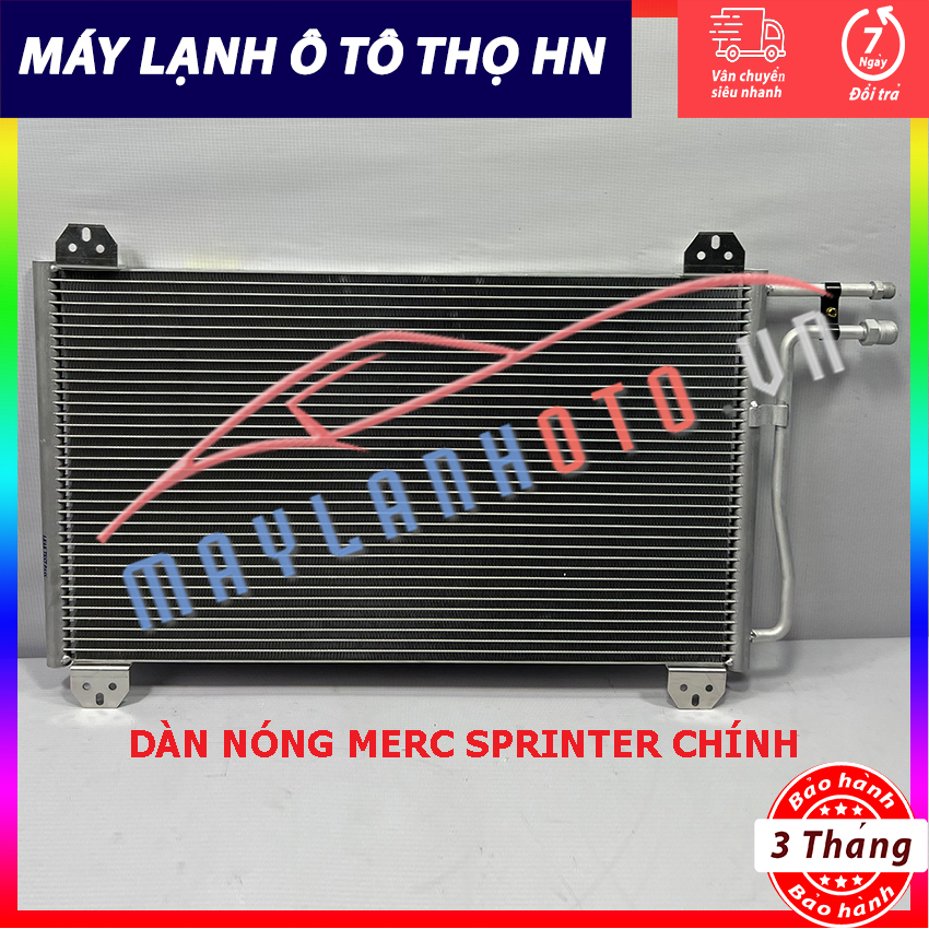 Dàn (giàn) nóng Mecerdes Sprinter (Chính) hàng xịn Hàn Quốc (hàng chính hãng nhập khẩu trực tiếp)