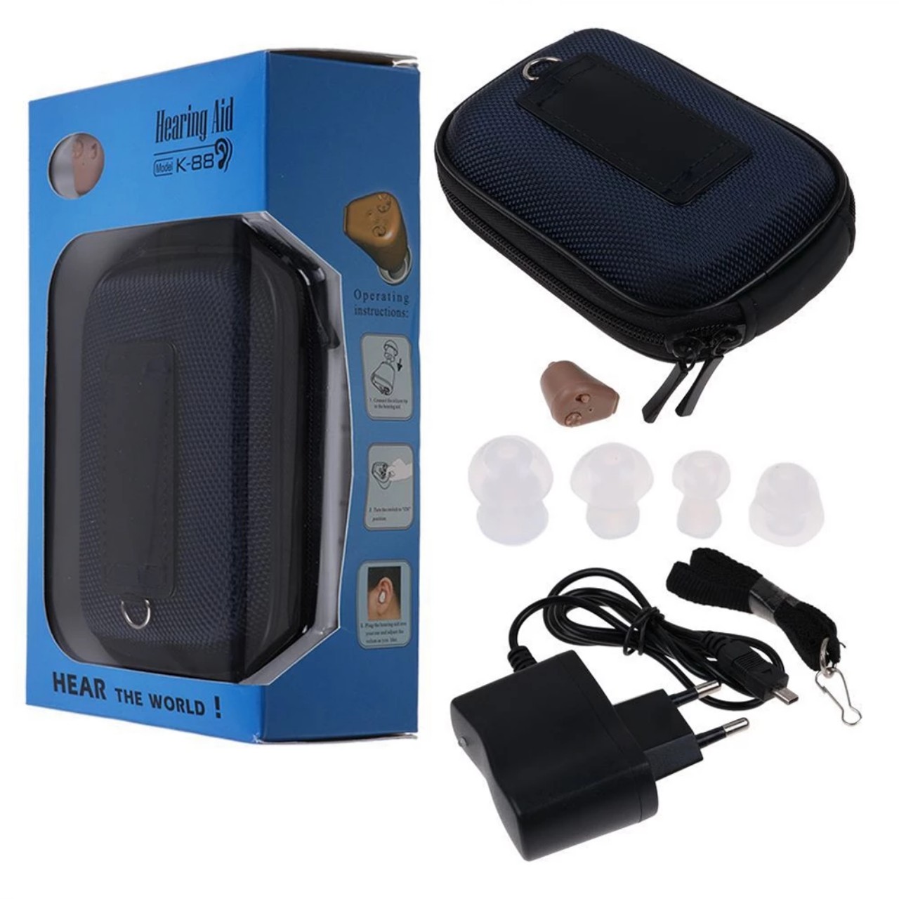 Máy Trợ Thính Nhét Tai AXON K88 Pin Sạc Không Dây Loại Tốt: Sự Lựa Chọn Hoàn Hảo Cho Bạn