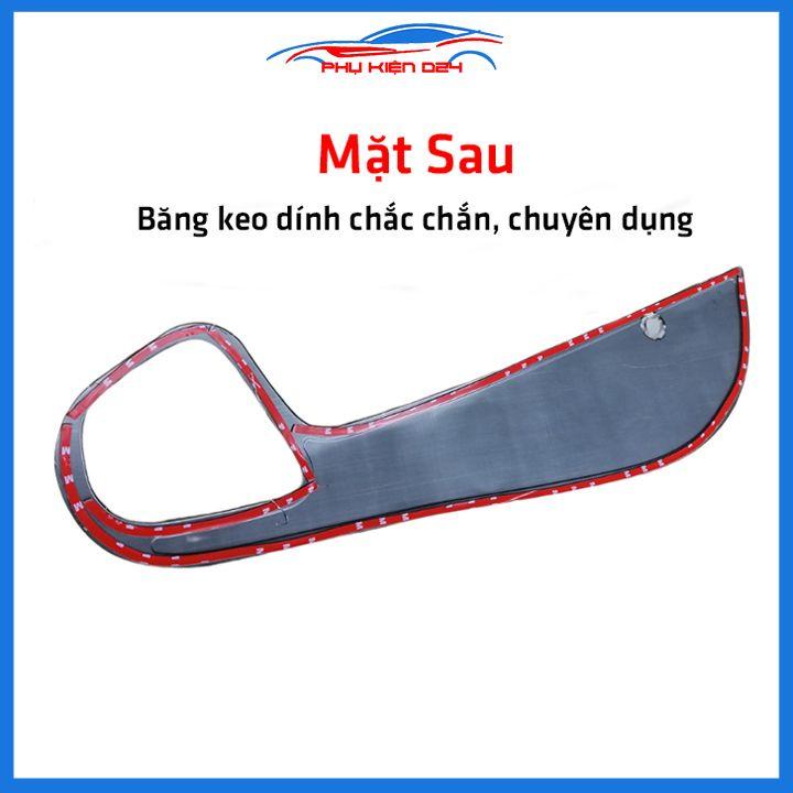 Bộ ốp tapli i10 2014-2015-2016-2017-2018-2019-2020-2021-2022 vân Titan chống xước va đập khi mở cửa và làm đẹp xe