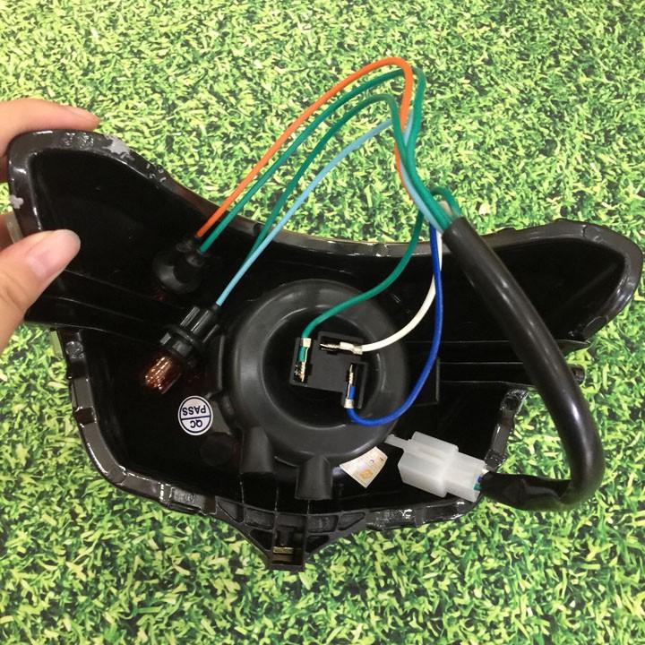 Đèn pha dành cho xe Wave Alpha 100cc - Wave RS 100 - Wave S100 full bóng siêu chất - A421