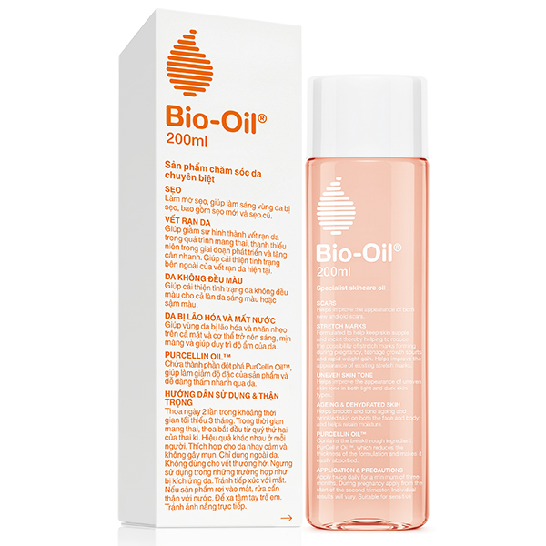 Bio-Oil Giảm rạn da và làm mờ sẹo - 200ml