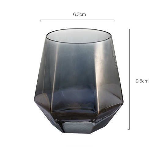 Ly Thủy Tinh Hexagon Rock glass 310ml | Thủy Tinh Cao Cấp