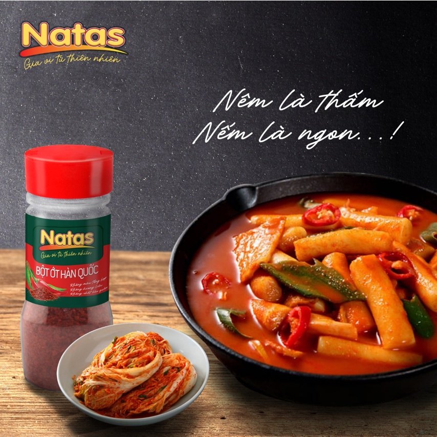 Bột ớt Hàn Quốc Natas