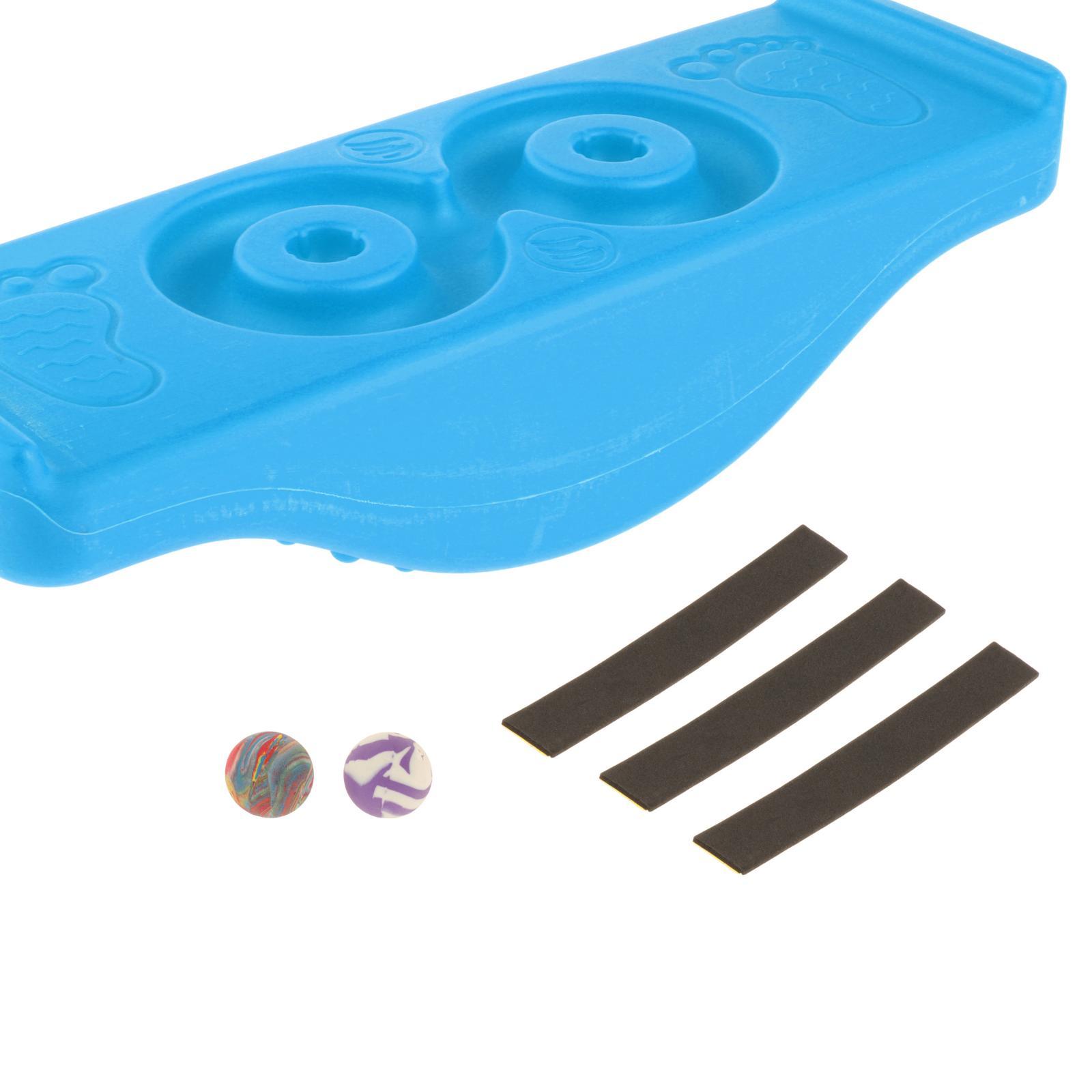Plastic Wobble Balance Board Kids Rocker Board Toy w/ Antislip Strip