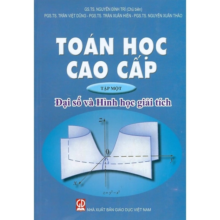 Sách - Toán Học Cao Cấp Tập Một - Đại Số Và Hình Học Giải Tích (DN)