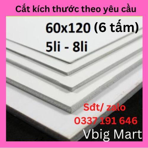 Combo EM RẺ - Combo 6 tấm 5li 60x120