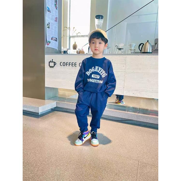 Bộ đồ 1997 chất da cá cho bé trai từ 8-18kg