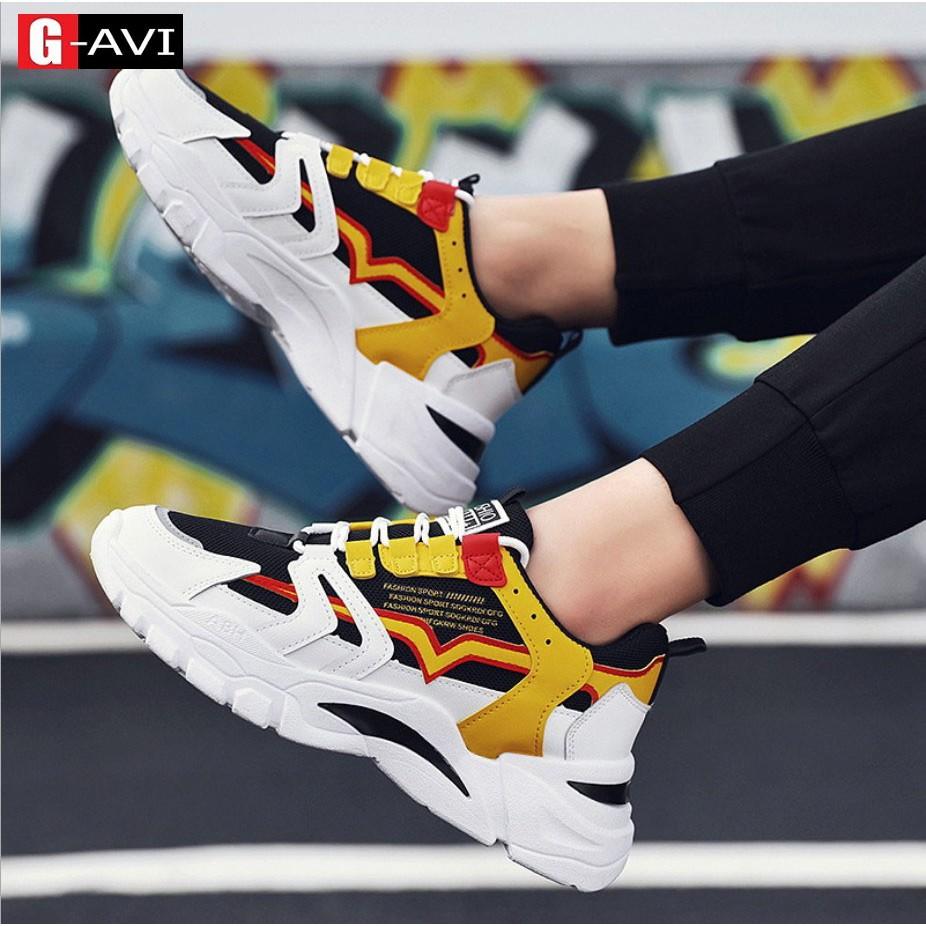 Giày sneaker nam tăng chiều cao hàng full box mẫu mới phong cách trẻ trung năng động hot trend 2021 AVi364