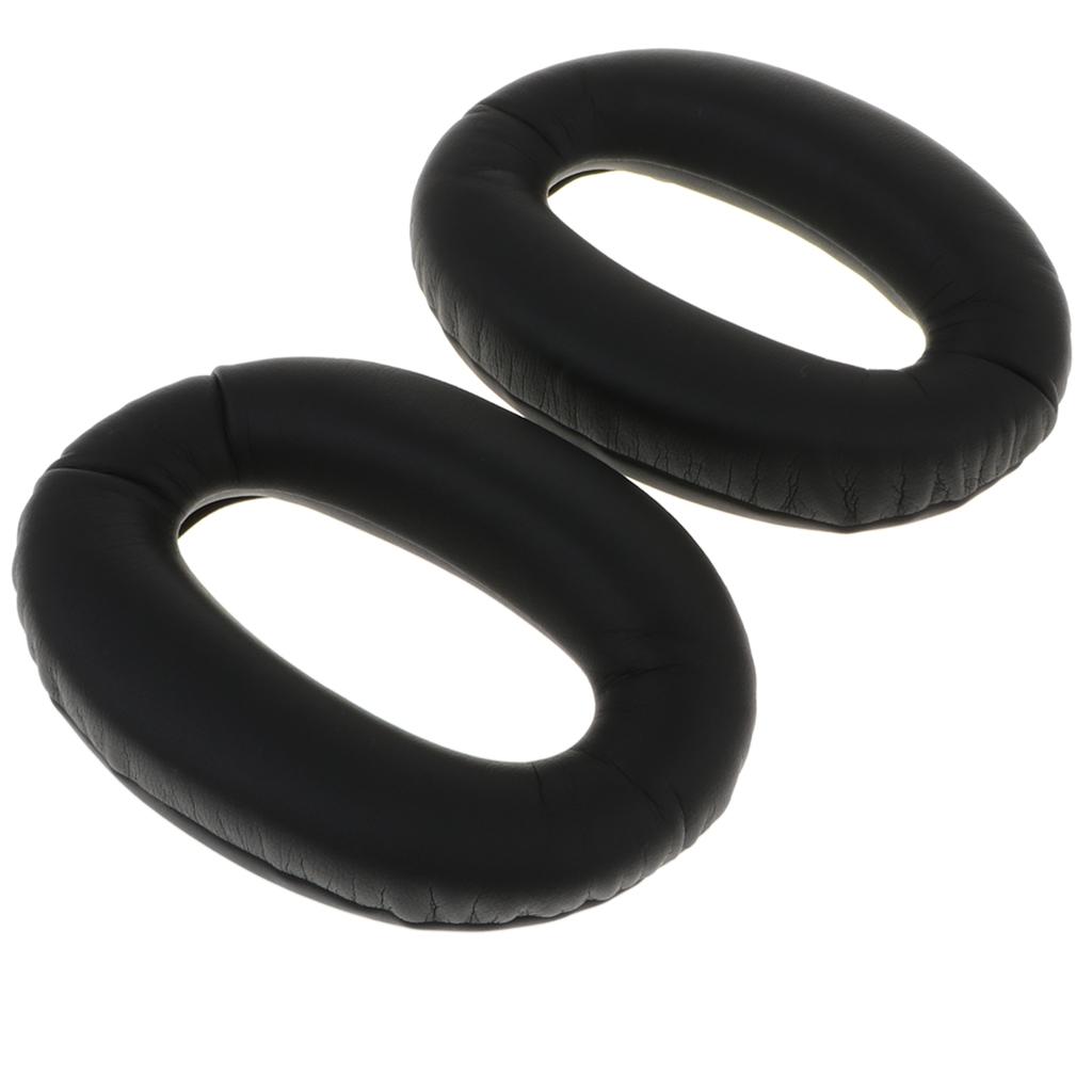 2X Nút Tai Nghe Bằng Cho Tai Nghe Sennheiser Game G4ME Bằng Không HD380 Pro Tai Nghe Da Giả Da Miếng Lót