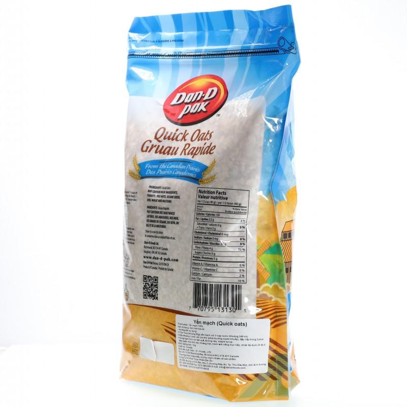 YẾN MẠCH XAY QUICK OATS CANADA 1 KG