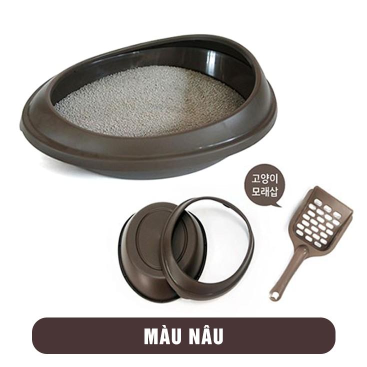 Purmi -Khay vệ sinh Cho Mèo Hàn Quốc nhựa cao cấp size nhỏ nhiều màu
