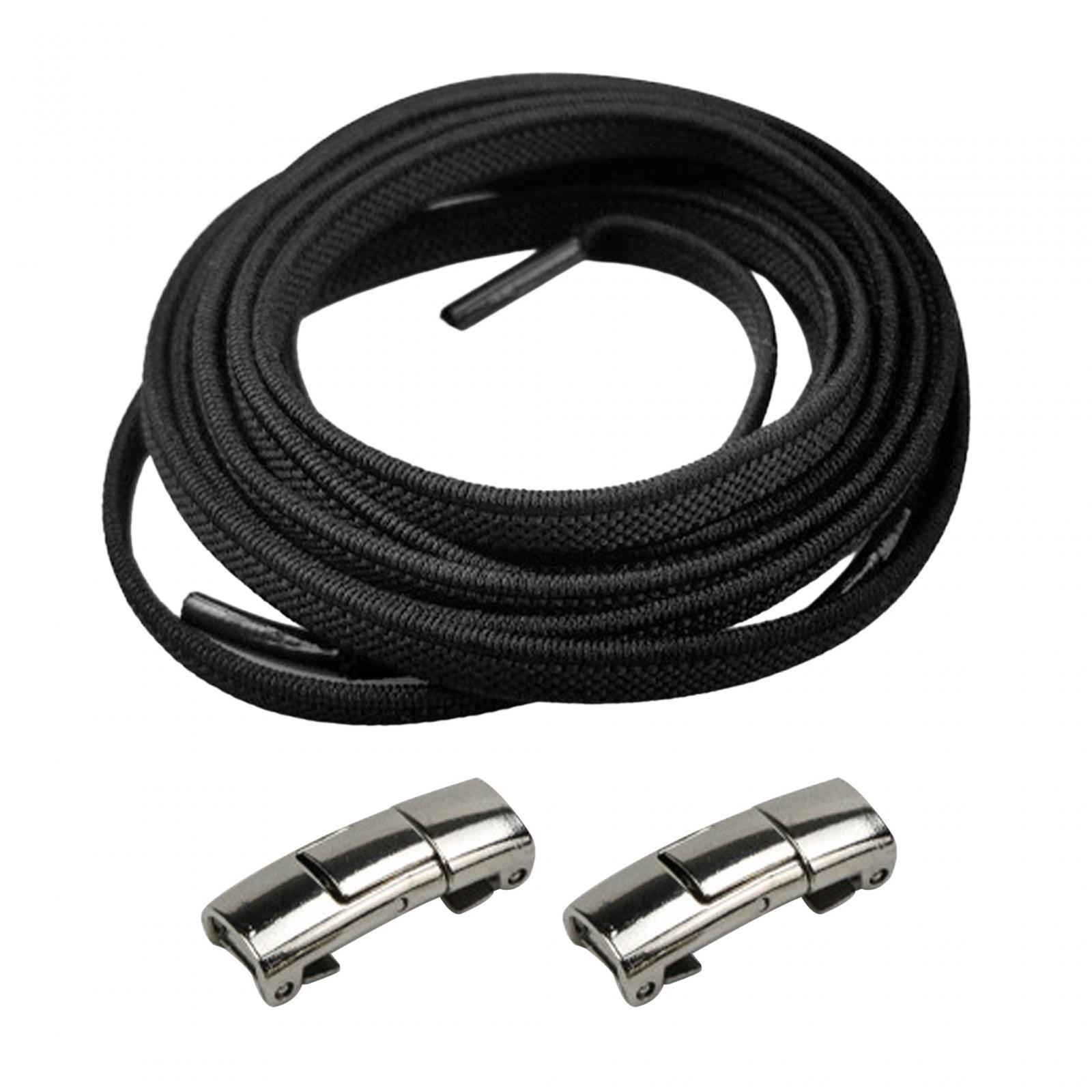 No Need Tie Shoe Laces Adults Sneakers Stretch Tie of Less Shoe Laces for Backpacking