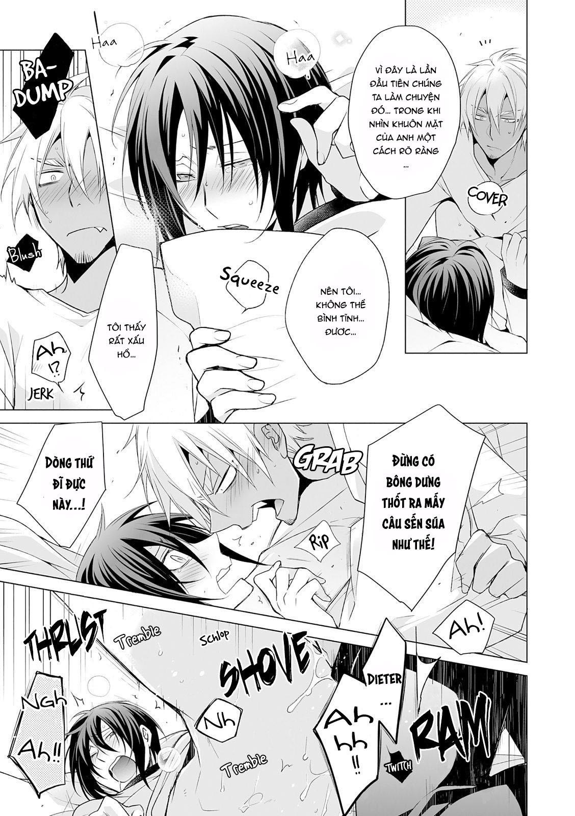 anh chàng người sói và tiểu thuyết gia lập dị chapter 3.2 2