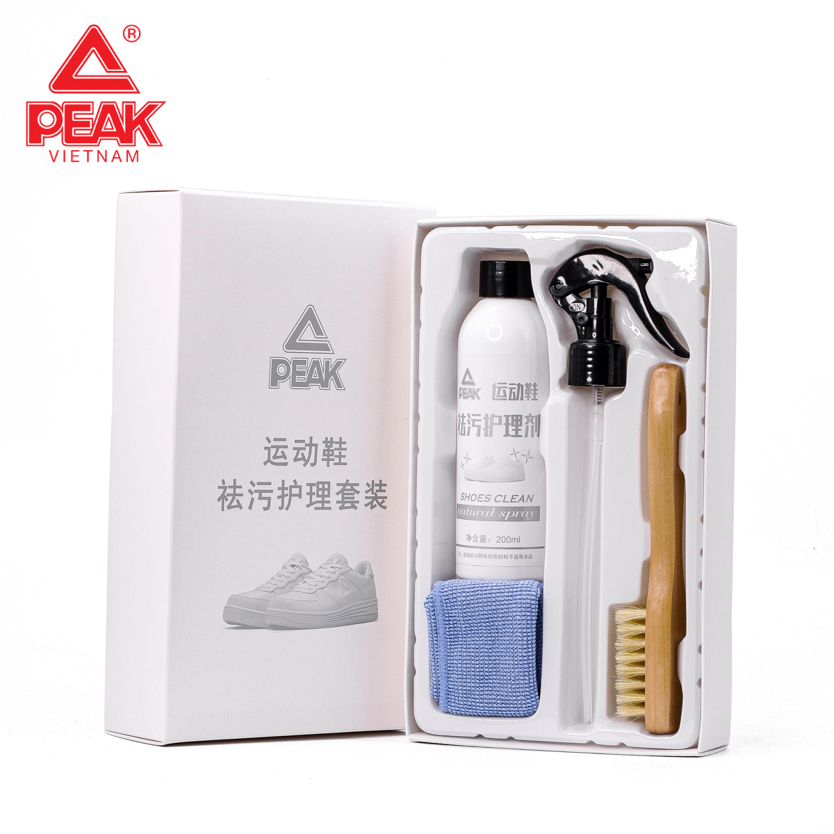 Bộ vệ sinh giày PEAK L114010 (200ml)