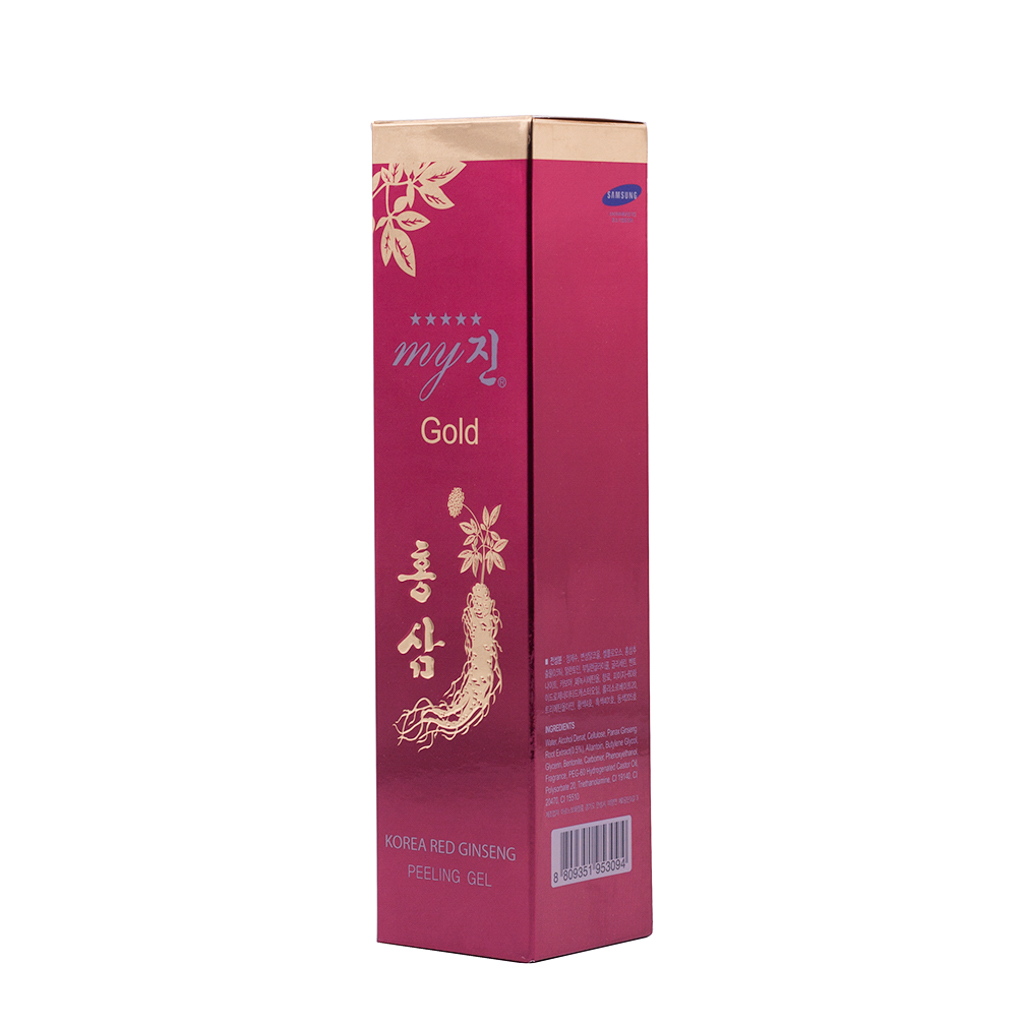 Tẩy da chết hồng sâm Hàn Quốc cao cấp My Gold Korea Red Ginseng Peeling Gel (130ml) – Hàng Chính Hãng