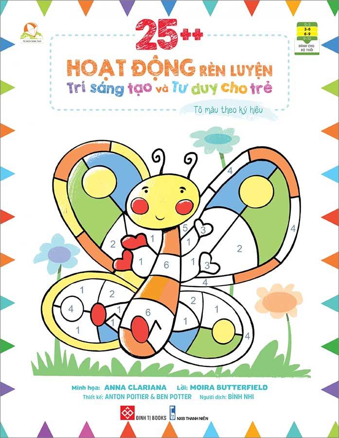 25++ Hoạt Động Rèn Luyện Trí Sáng Tạo Và Tư Duy Cho Trẻ - Tô Màu Theo Ký Hiệu