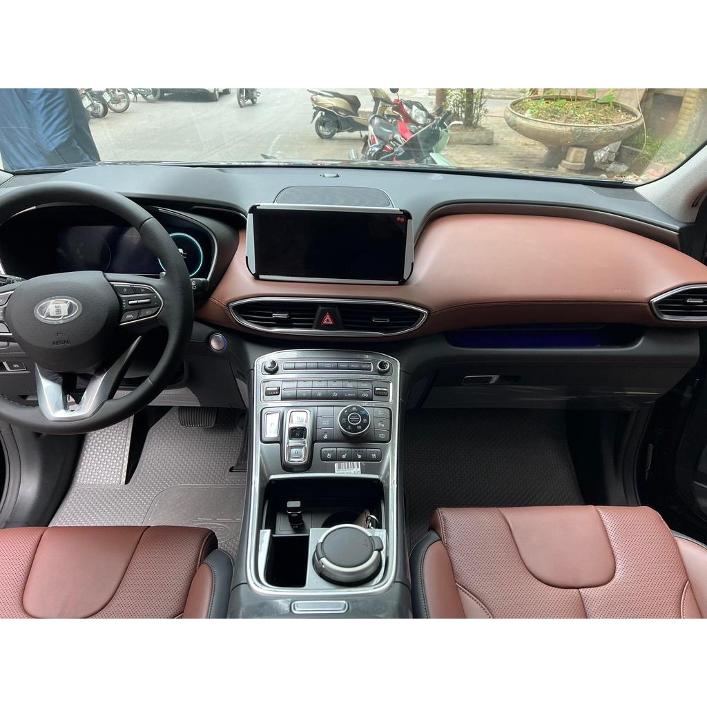 Thảm Lót Sàn Ô Tô Hyundai Santafe - Phiên Bản KATA Pro viền ép nhiệt - Khít với sàn xe, Không thấm nước, Không mùi, Không ẩm mốc