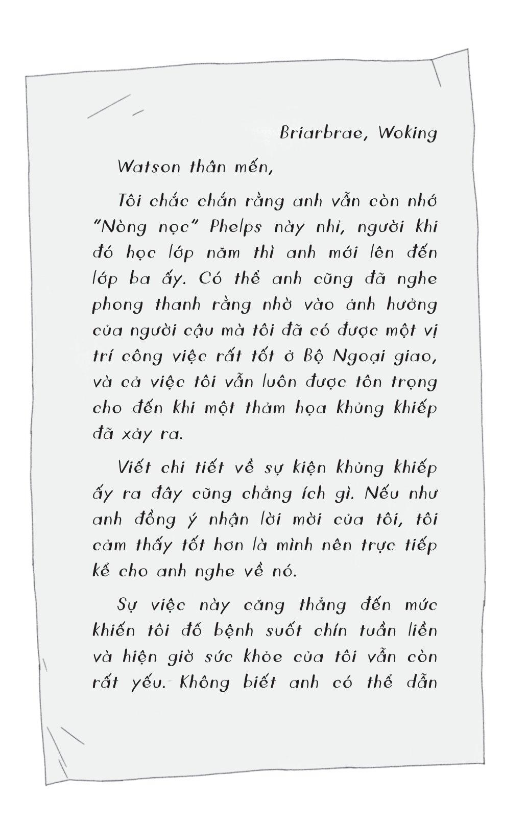 Tuyển Tập Sherlock Holmes - Những Bí Mật Và Báu Vật Bị Đánh Cắp - Bản Hiệp Ước Hải Quân