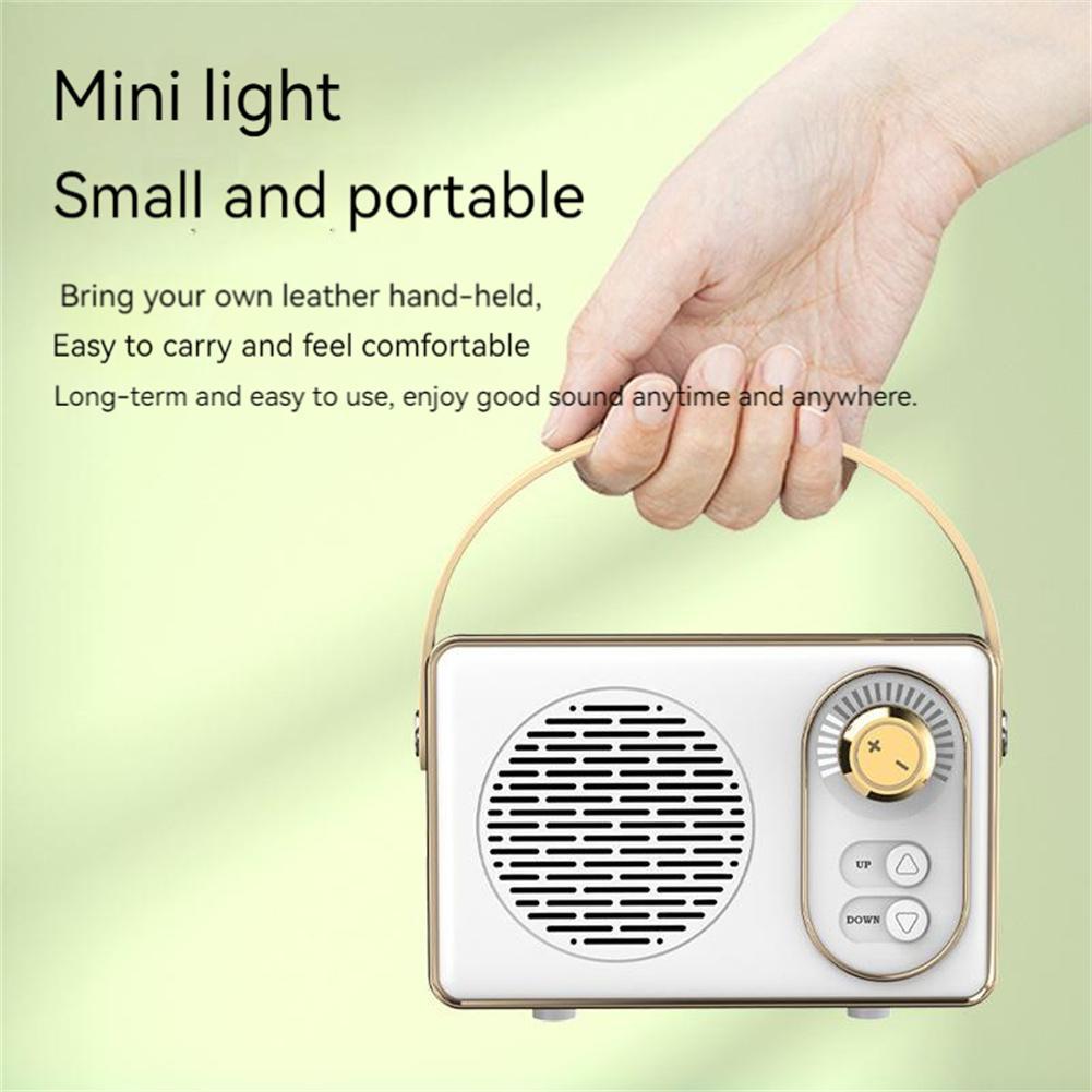 Loa tương thích Bluetooth không dây Retro Vintage Giao diện USB Giao diện cổ điển Trang trí âm thanh nổi cổ điển Máy nghe nhạc Máy nghe nhạc: Màu xanh lá cây