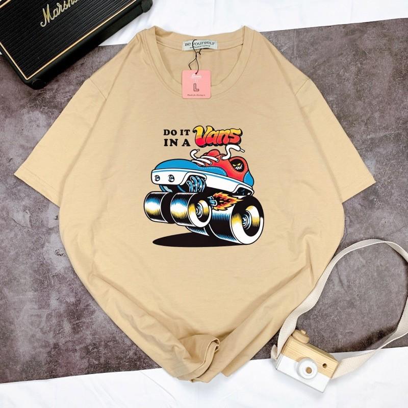 Áo Thun Tay Ngắn UNISEX XE - Hình chụp thật