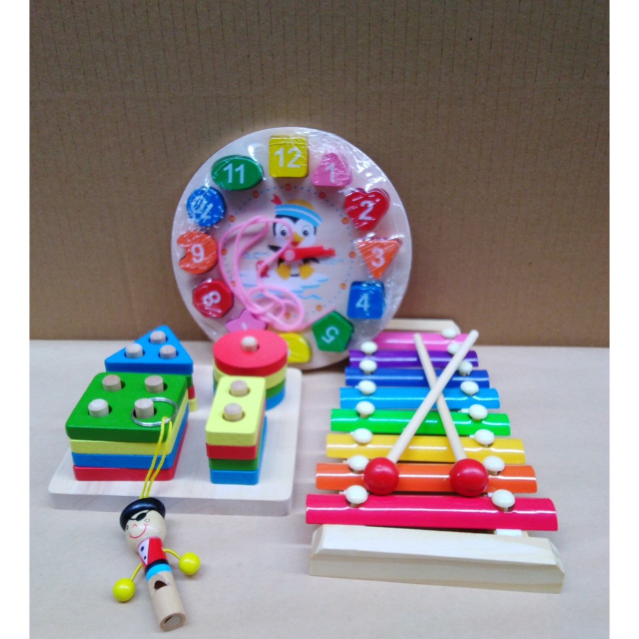 Combo 4 món phát triển trí tuệ cho bé