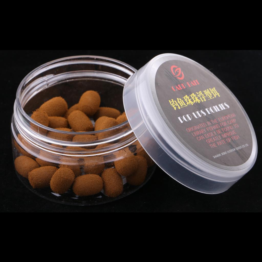 1 Box EVA Boilies Carp Bait Fishing Pop Up Baits Floating Ball Beads Lures Eco Friendly & Reusable