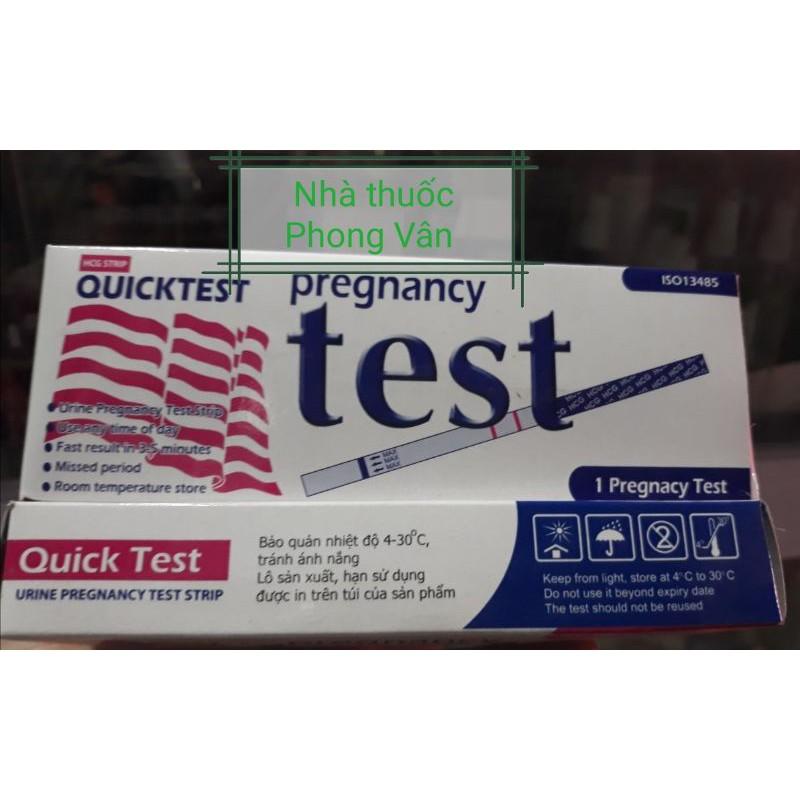 Que thử thai Quick Test hàng Việt Nam chất lượng cao, nhanh chóng, chính xác, đơn giản