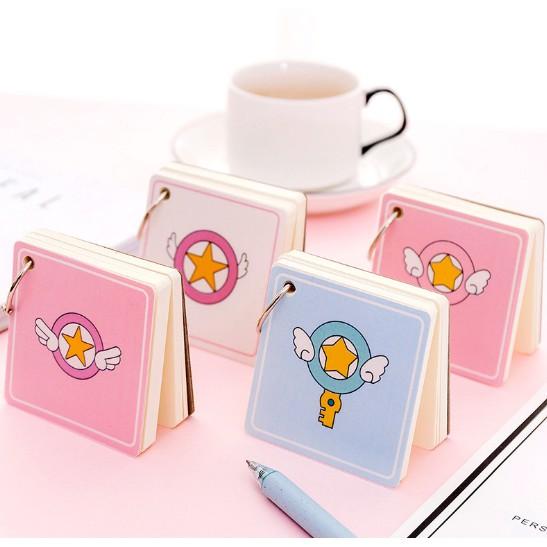 Bộ Flashcard học từ vựng 100 tờ (7*7 cm) - Nhiều mẫu