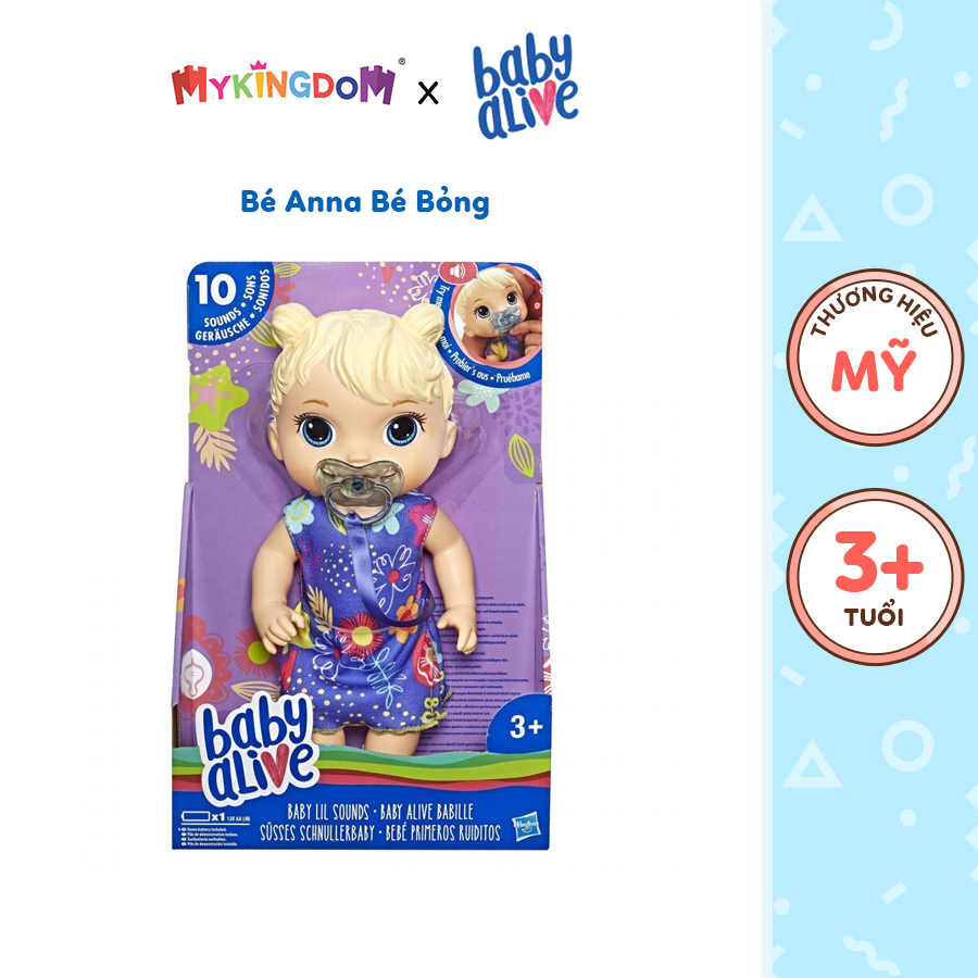 Bé Anna bé bỏng BABY ALIVE E3690